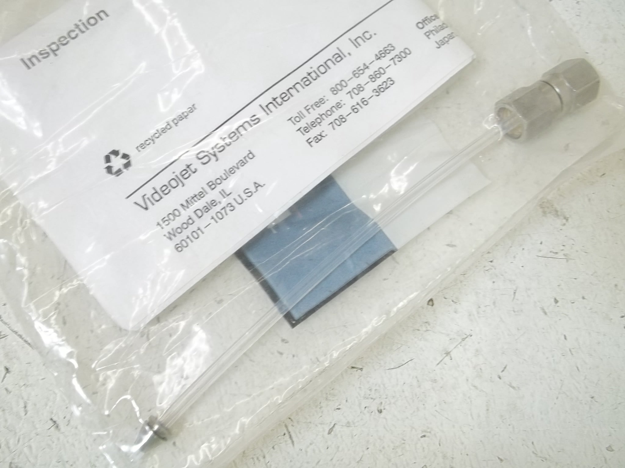 VIDEOJET 356089 TRANSFER TUBE * NEW IN A FACTORY BAG *
