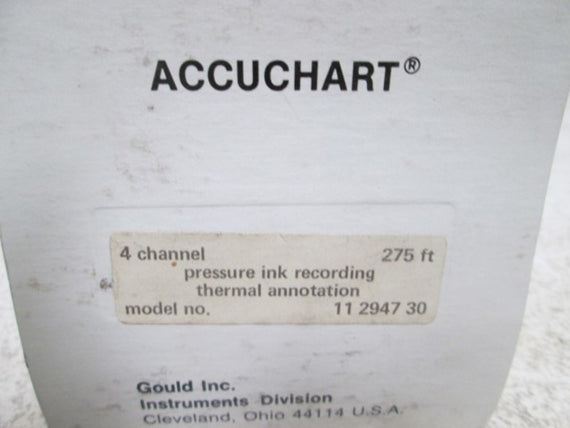 GOULD 11 2947 30 ACCUCHART 4 CHANNEL * NEW IN BOX *