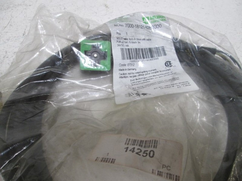 MURR ELEKTRONIK 7000-18121-6280300 VALVE FORM 18MM * NEW IN A BAG *
