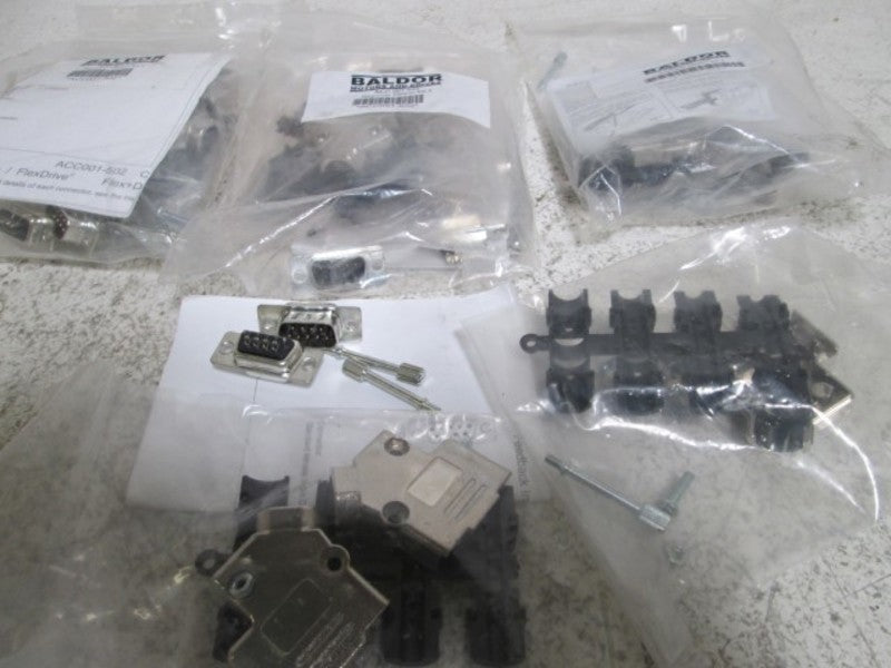LOT OF 4 BALDOR ACC001-502 RESOLVER OPTION KIT 2 *NEW IN A BAG*