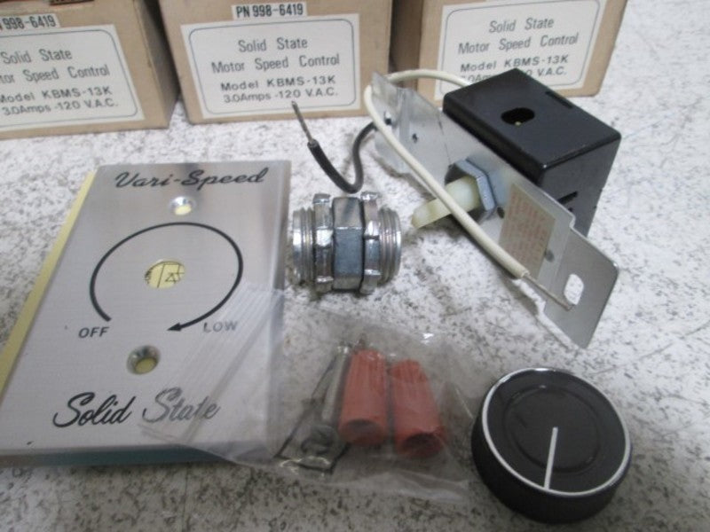 LOT OF 5 KB ELECTRONICS KBMS-13K CONTROL MOTOR SPEED *NEW IN BOX*