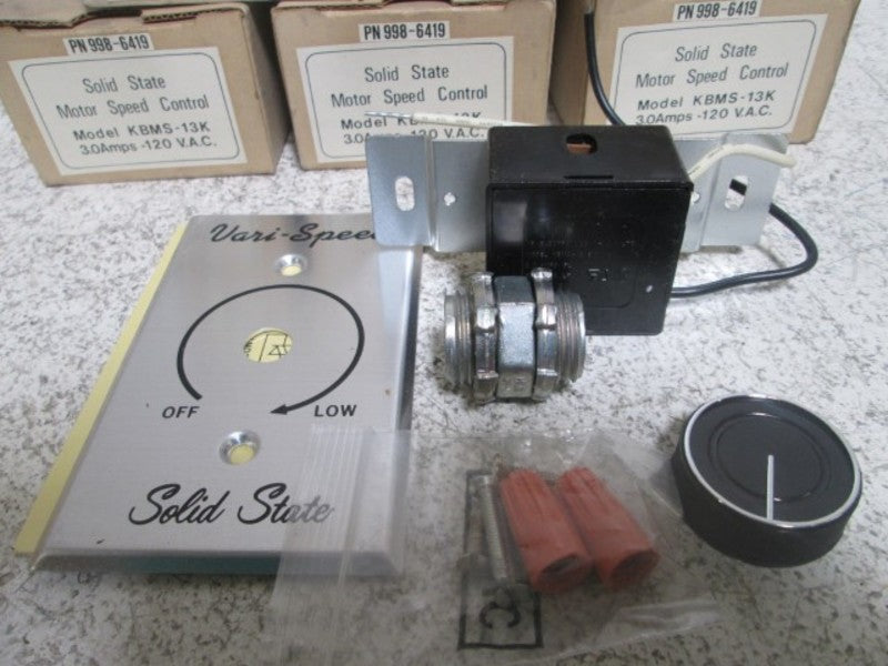 LOT OF 5 KB ELECTRONICS KBMS-13K CONTROL MOTOR SPEED *NEW IN BOX*