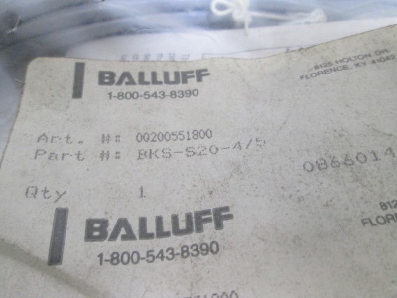 BALLUFF BKS-S20-4/5 PROXIMITY SENSOR * NEW IN A BAG *