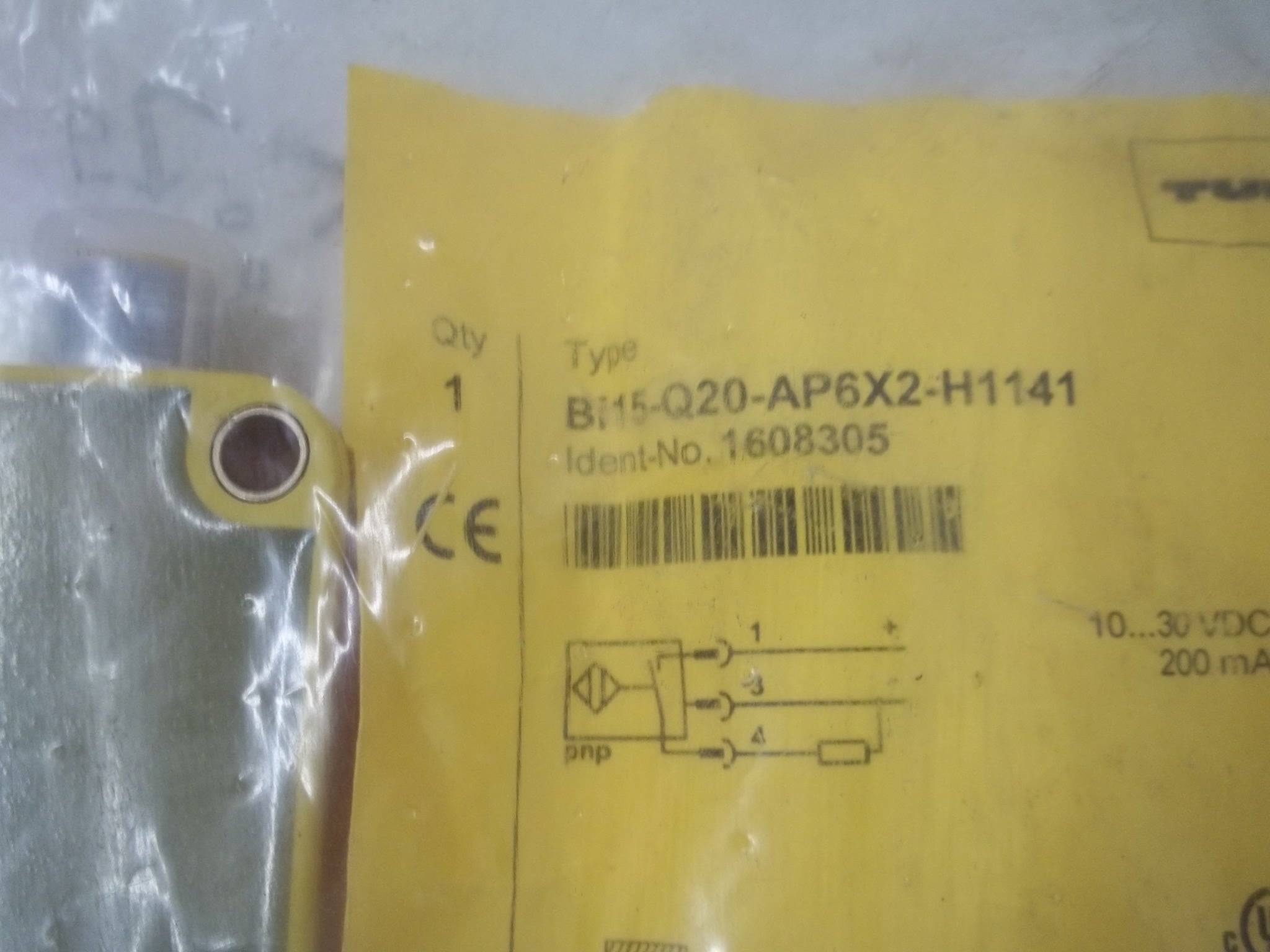 TURCK BI15-Q20-AP6X2-H1141 PROXIMITY SENSOR * NEW IN A FACTORY BAG *