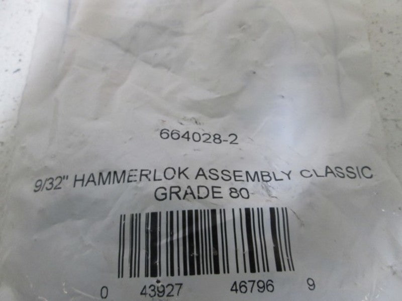 COLUMBUS 664028-2 9/32" HAMMERLOK ASSEMBLY CLASSIC * FACTORY BAG *