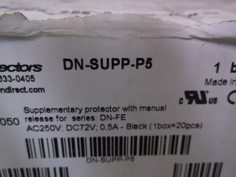 LOT OF 16 DN-SUPP-P5 DINNECTOR SINGLE POLE *NEW IN BOX*