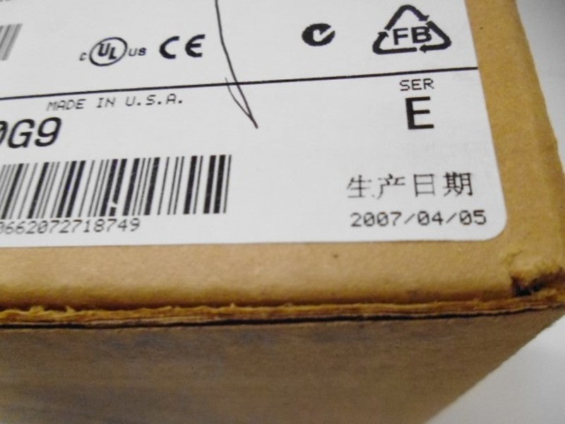 ALLEN BRADLEY 2711-T10G9 SER. E FRN 4.46 DATE:2007 * FACTORY SEALED *