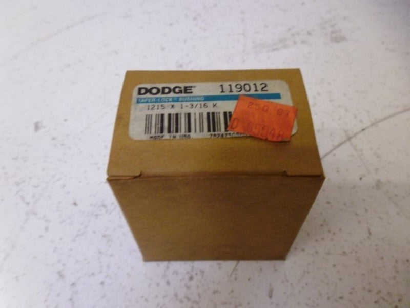 LOT OF 3 DODGE 119012 BUSHING 1215 x 1-3/16 K *NEW IN BOX*