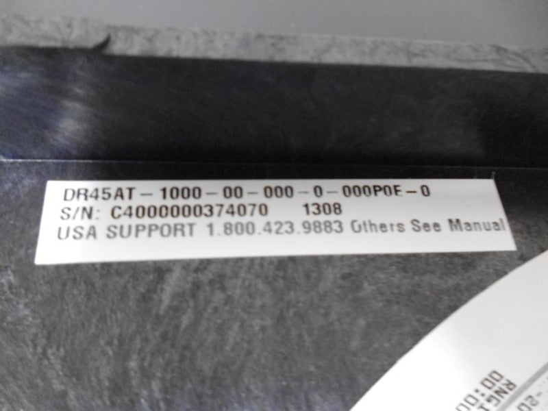 HONEYWELL DR45AT-1000-00-000-0-000P0E-0 CIRCULAR CHART RECORDER * USED *