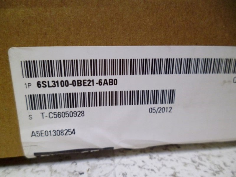 SIEMENS SINAMICS 6SL3100-OBE21-6AB0 MODULE DATE: 05/2012 * FACTORY SEALED *
