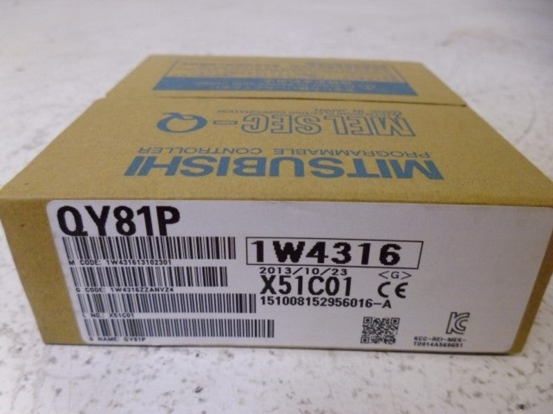 MITSUBISHI MELSEC-Q QY81P OUTPUT UNIT * FACTORY SEALED *