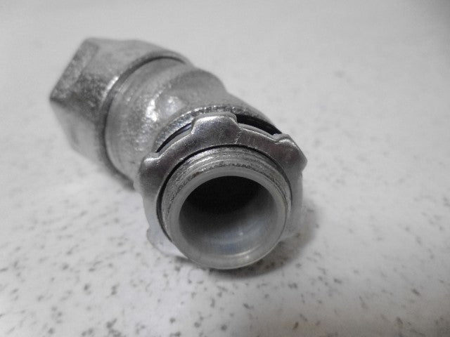 LOT OF 10 O-Z/GEDNEY 4Q-450T 1/2" LIQUIDTIGHT CONNECTOR *NEW IN BOX*