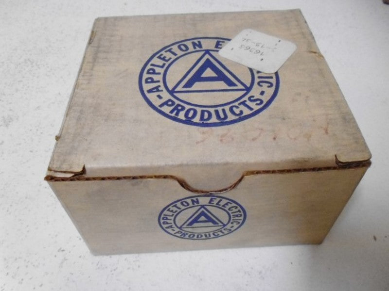 LOT OF 5 APPLETON BL400 4" TIGER GRIP LOCKNUT *NEW IN BOX*