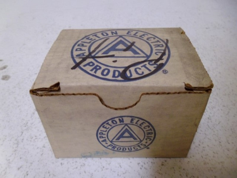 LOT OF 5 APPLETON RB200-150 2"--1-1/2" REDUCING BUSHING *NEW IN BOX*