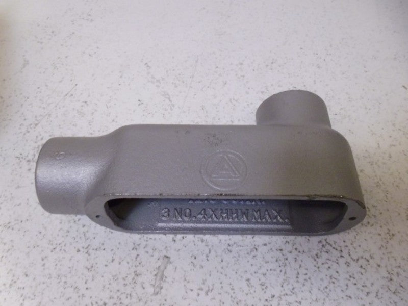 LOT OF 4 APPLETON LB100-M 1" MALL IRON CONDUIT OUTLET *NEW IN BOX*