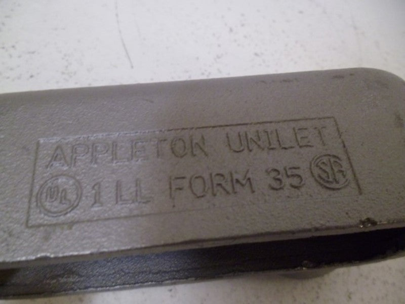 LOT OF 5 APPLETON LL100-M 1" MALL IRON CONDUIT OUTLET BODY *NEW IN BOX*