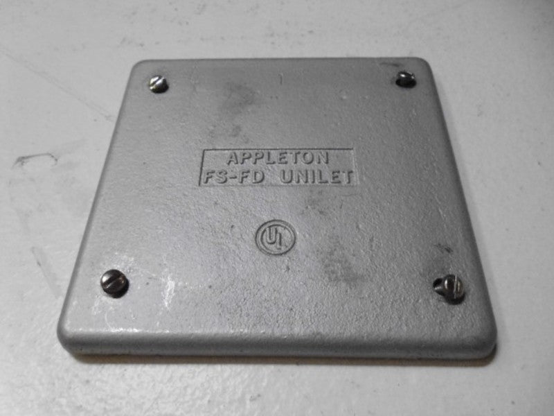 LOT OF 7 APPLETON FSK-2B-CM CAST DEVICE BOX COVER *NEW IN BOX*