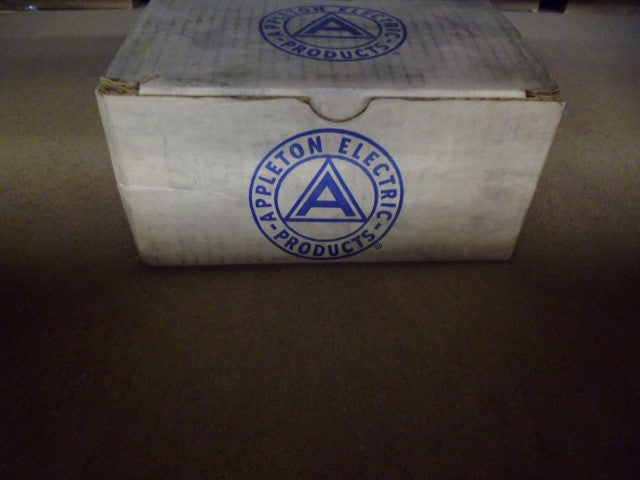 LOT OF 5 APPLETON GRK-50 1/2" MALL IRON JUNCTION UNION COVER *NEW IN BOX*