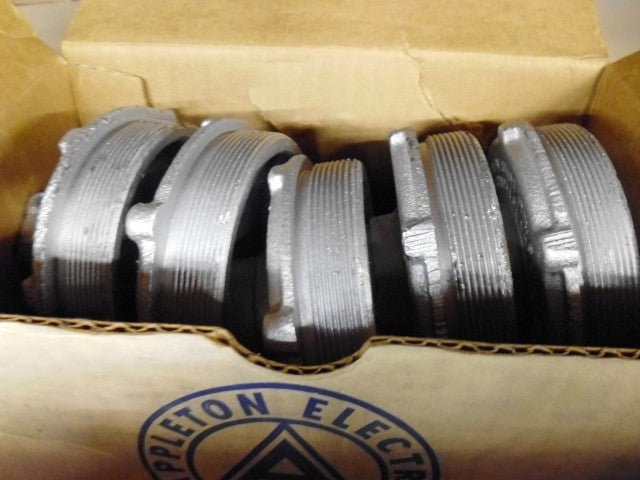 LOT OF 5 APPLETON GRK-50 1/2" MALL IRON JUNCTION UNION COVER *NEW IN BOX*