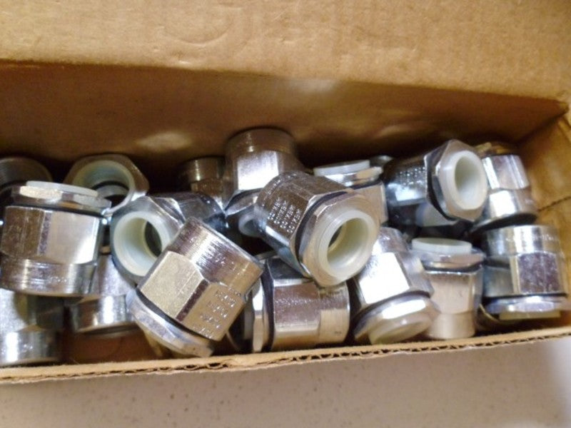 LOT OF 25 APPLETON HUB75 3/4" STEEL CONDUIT HUBS *NEW IN BOX*