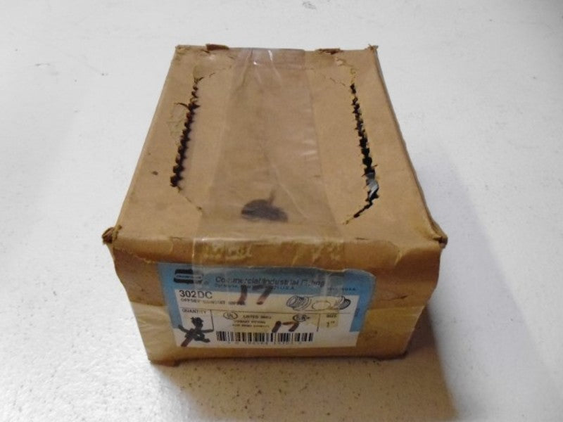 LOT OF 17 CROUSE-HINDS 302DC 1" OFFSET CONDUIT NIPPLE *NEW IN BOX*