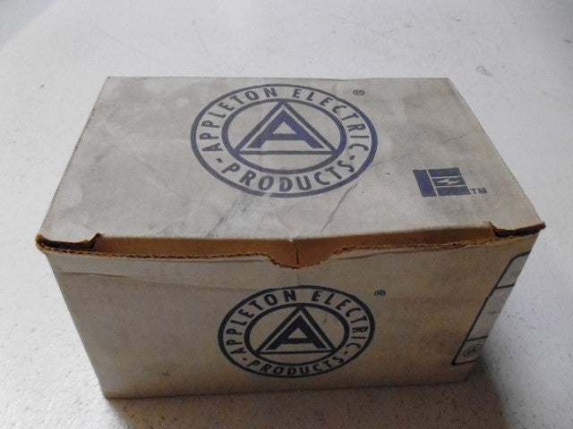 LOT OF 10 APPLETON K125 & 150 STEEL COVER *NEW IN BOX*