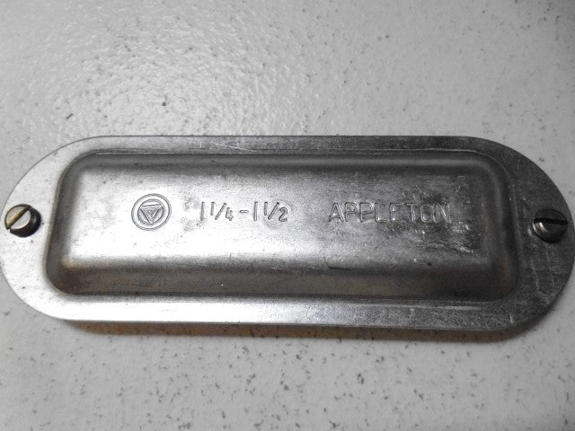 LOT OF 10 APPLETON K125 & 150 STEEL COVER *NEW IN BOX*