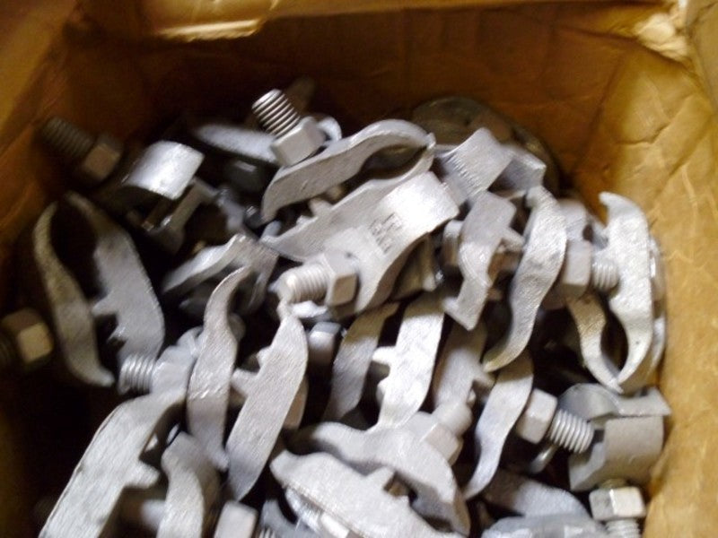 LOT OF 43 APPLETON PC100PAR 1" MALL IRON K CLAMPS *NEW IN BOX*
