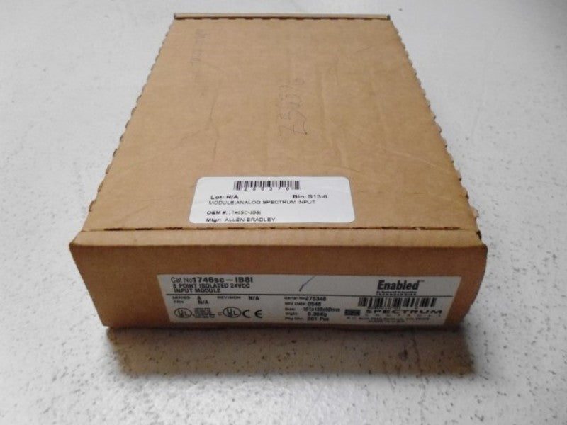 SPECTRUM CONTROLS 1746sc-IB8I SER. A INPUT MODULE * FACTORY SEALED *