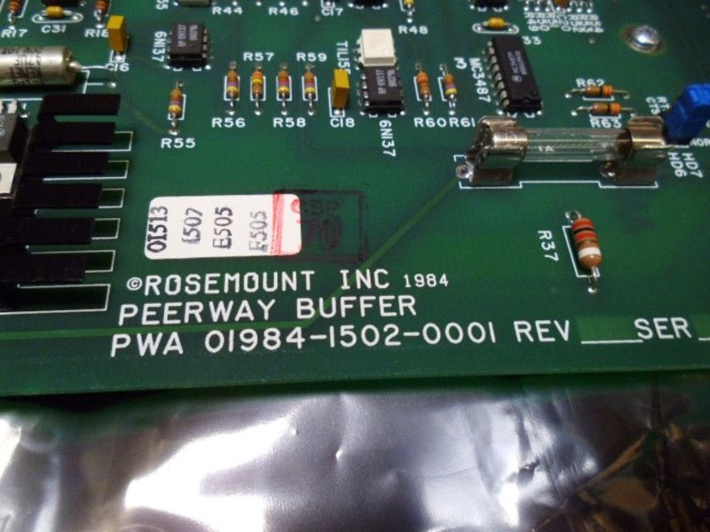 ROSEMOUNT PWA 01984-1502-0001 PEERWAY BUFFER CARD * NEW NO BOX *