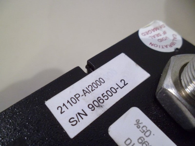 MERIAM INSTRUMENTS 2100 SERIES SMART GAUGE 2110P-AI2000 (AS PICTURED) * USED *