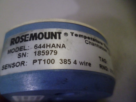 ROSEMOUNT 644HANA TEMPERATURE TRANSMITTER 00644-6402-2005 * NEW IN BOX *