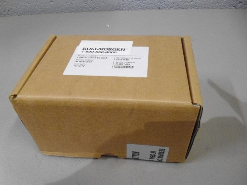 KOLLMORGEN LSM75-10-602-E2-OKA SERVO MOTOR M.3000.0535 * FACTORY SEALED *