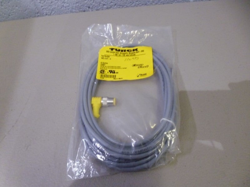 TURCK WS 4.4T-4 CORDSET U2507 * NEW IN FACTORY BAG *