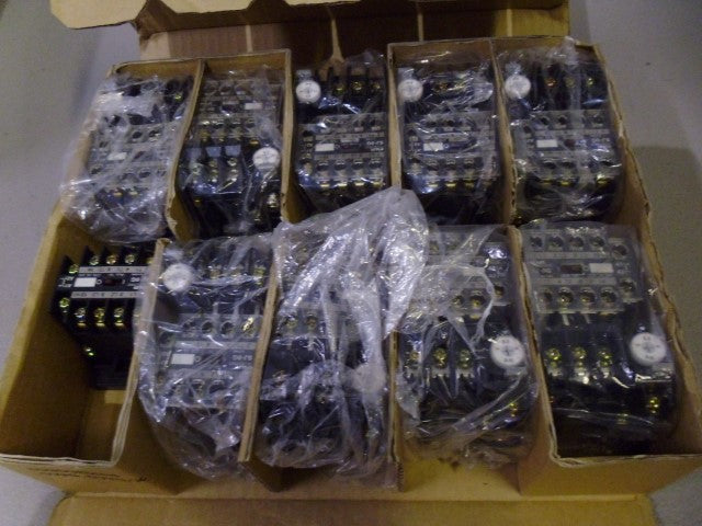 LOT OF 9 FUJI ELECTRIC SJ12AGC-E1024 MAGNETIC SWITCH MOTOR STARTER *NEW IN BOX*
