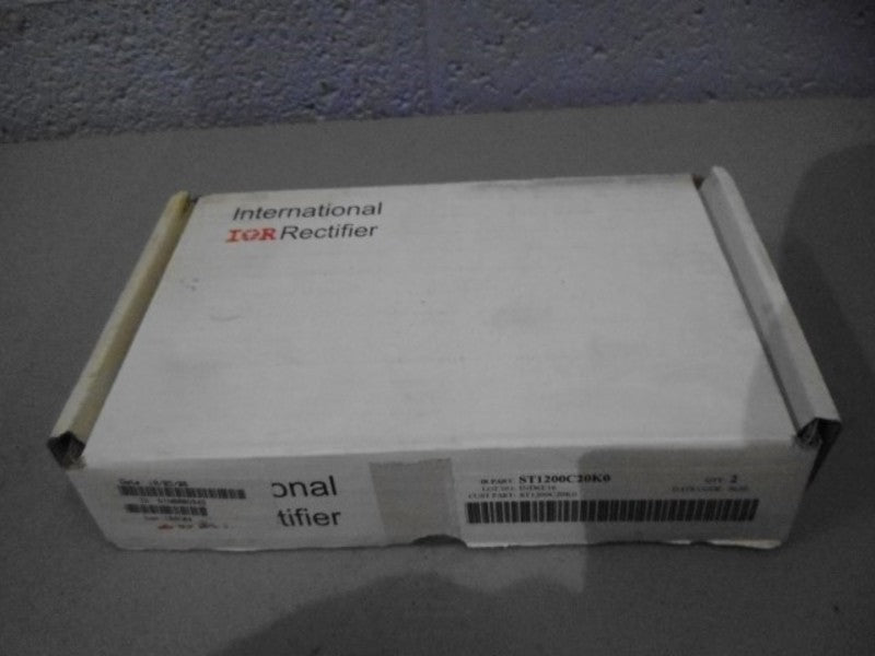LOT OF 2 INTERNATIONAL RECTIFIER ST1200C20K0 THYRISTOR *NEW IN BOX*