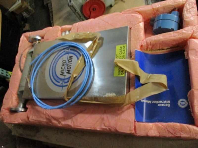 MICROMOTION DS100S128 MASS FLOW SENSOR METER TYPE 5 w/ HOUSING * NEW IN BOX *