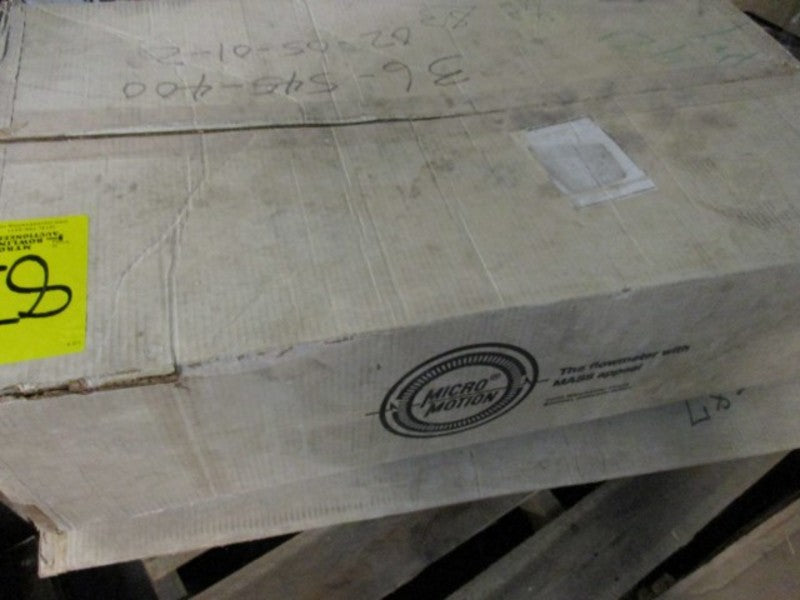 MICROMOTION DS100S128 MASS FLOW SENSOR METER TYPE 5 * NEW IN BOX *