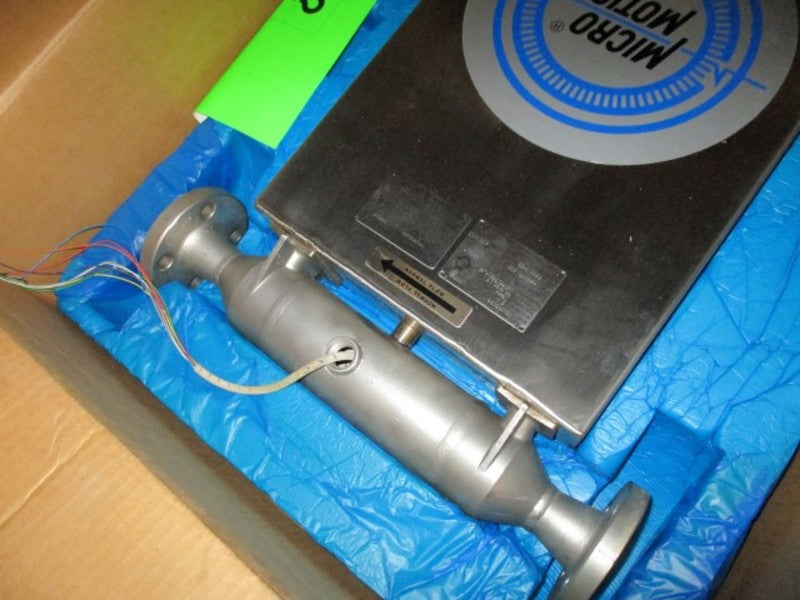 MICROMOTION DS100S128 MASS FLOW SENSOR METER TYPE 5 * NEW IN BOX *