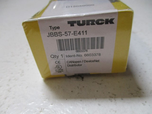 TURCK JBBS-57-E411 NETWORK JUNCTION * FACTORY SEALED *