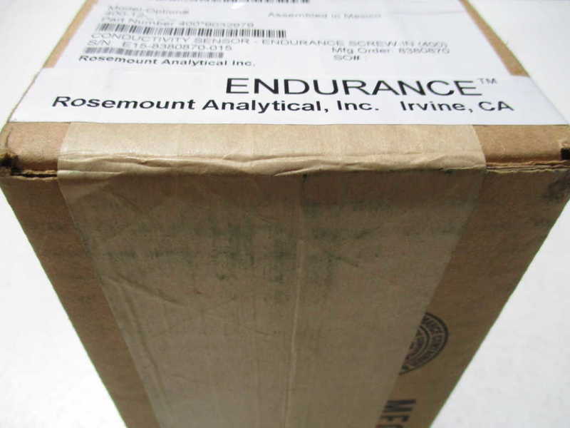 ROSEMOUNT ENDURANCE 400*9032979 CONDUCTIVITY SENSOR * FACTORY SEALED *