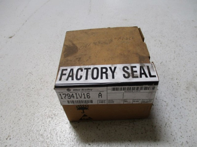 ALLEN BRADLEY 1794-IV16 SER. A DATE: 2002 * FACTORY SEALED *