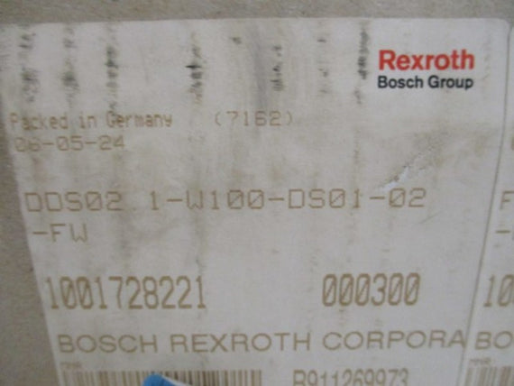 REXROTH INDRAMAT DDS02.1-W100-DS01-02-FW w/ FWA-DIAX02-S11-01VRS * NEW IN BOX *