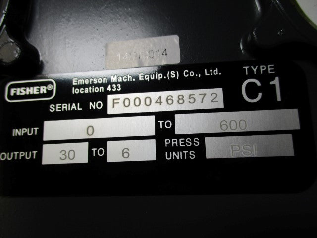FISHER C1-2311-51271 PNEUMATIC CONTROLLER 0-600 PSI * NEW IN BOX *