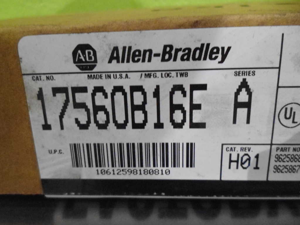 ALLEN BRADLEY 1756-OB16E SER. A F/W 2.4 DATE: 2003 * FACTORY SEALED *