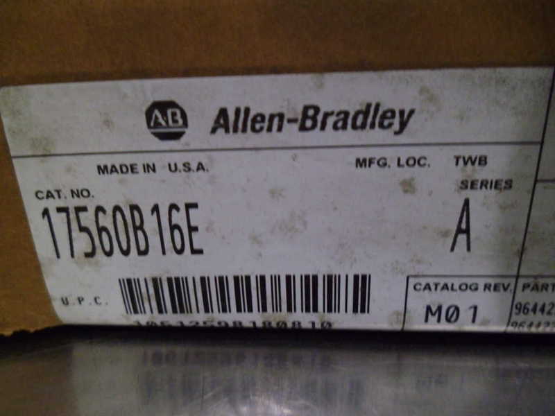 ALLEN BRADLEY 1756-OB16E SER. A F/W 3.2 DATE: 2006 * FACTORY SEALED *