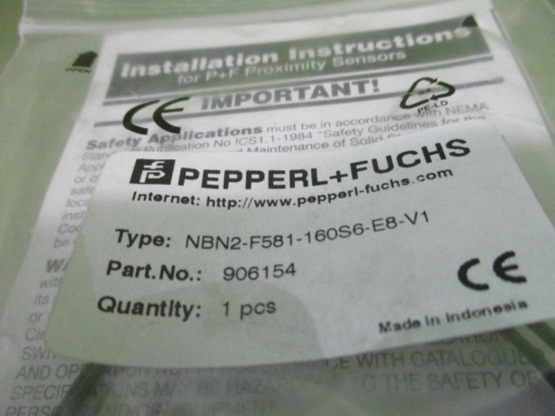 PEPPERL+FUCHS NBN2-F581-160S6-E8-V1 POWER CLAMP SENSOR *NEW IN FACTORY BAG*
