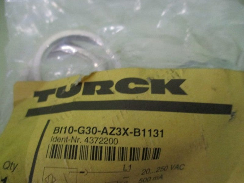 TURCK BI10-G30-AZ3X-B1131 PROXIMITY SENSOR * NEW IN FACTORY BAG *