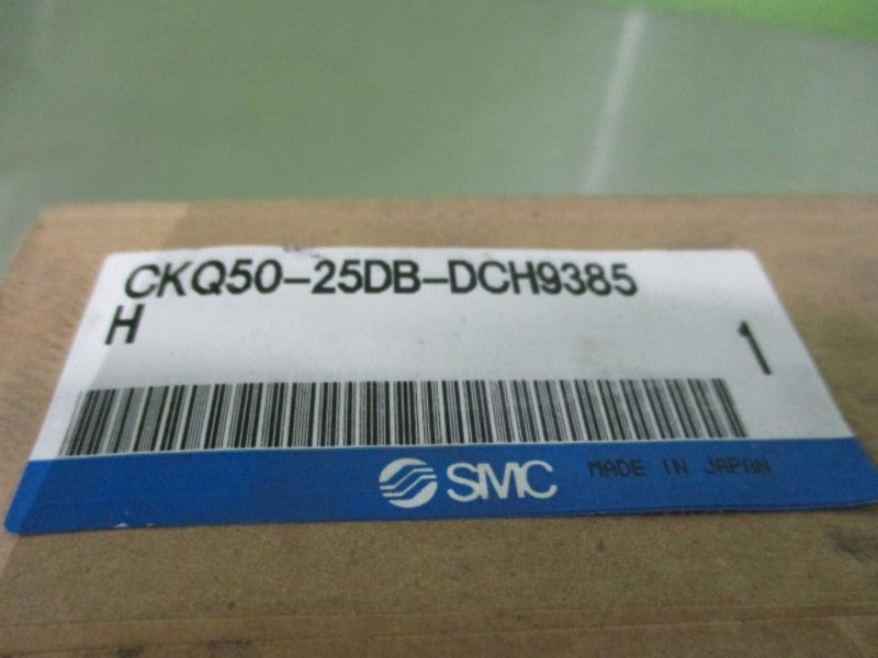 SMC CKQ50-25DB-DCH9385 PNEUMATIC PIN CLAMP CYLINDER * FACTORY SEALED *
