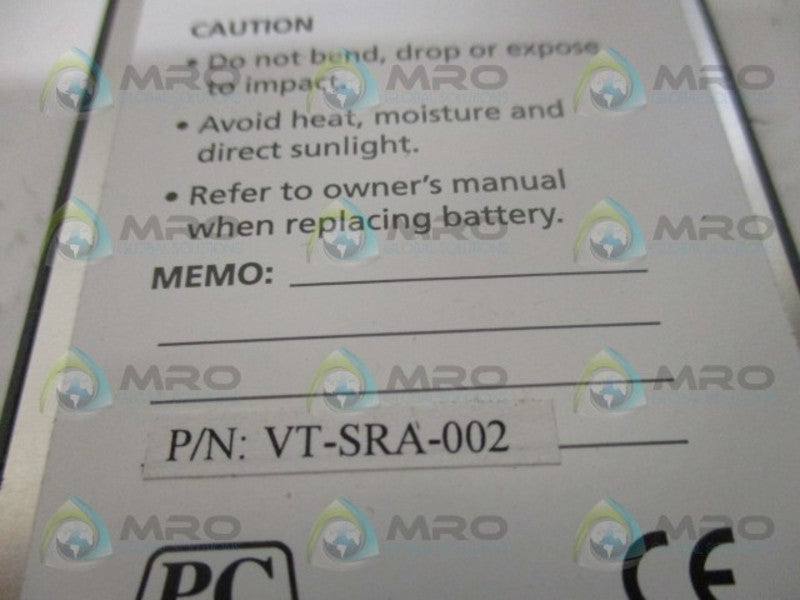 SILICON MOUNTAIN VT-SRA-002 REPLACEMENT BATTERY * NEW IN ORIGINAL PACKAGE *